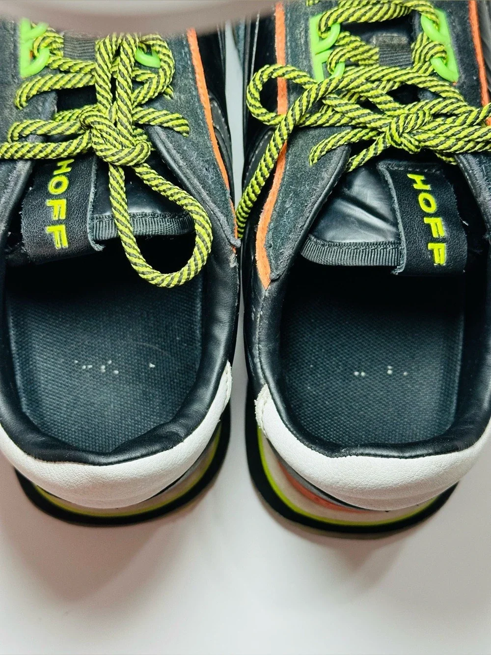 HOFF ART HERMITAGE SNEAKERS WOMENS US 9 EU 40 BLACK ORANGE GREEN MUSEUM SHOES